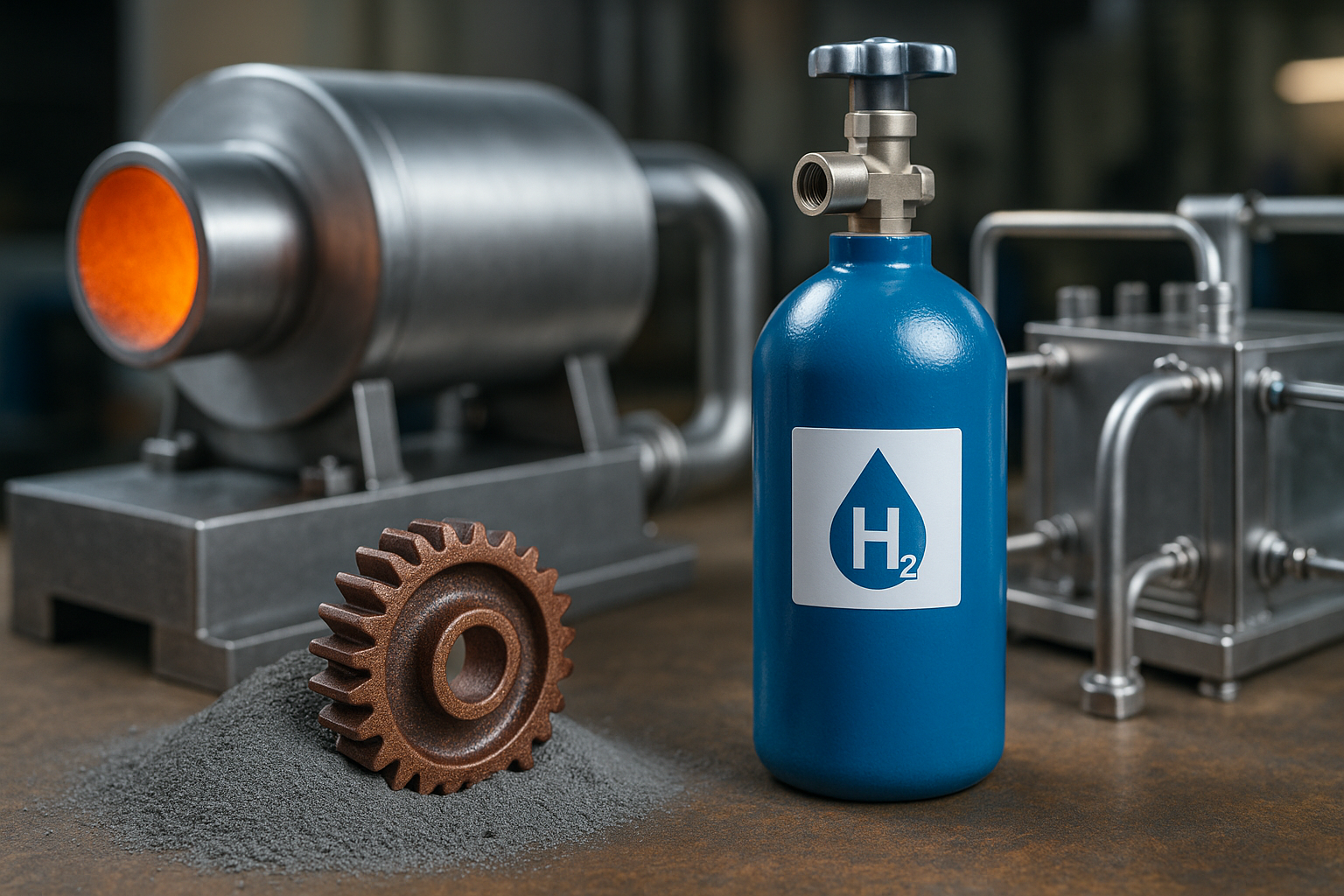 Hydrogen in Powder Metalurgy